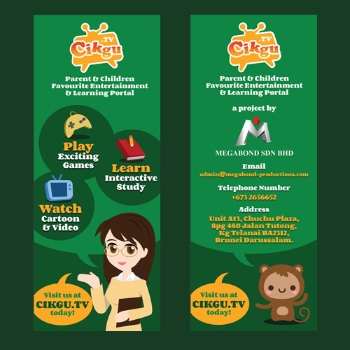 Cikgu.tv Promotion Banner by Megabond, Brunei Cikgu.tv Promotion Banner by Megabond, Brunei