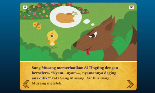 Si Tingting eStory Interactive Multimedia by Megabond Productions, Brunei Si Tingting eStory Interactive Multimedia by Megabond Productions, Brunei